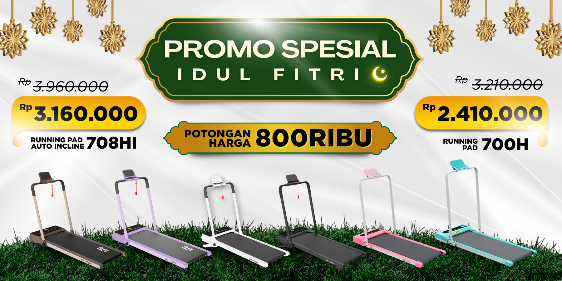 Promo Running Pad 708HI & 700H