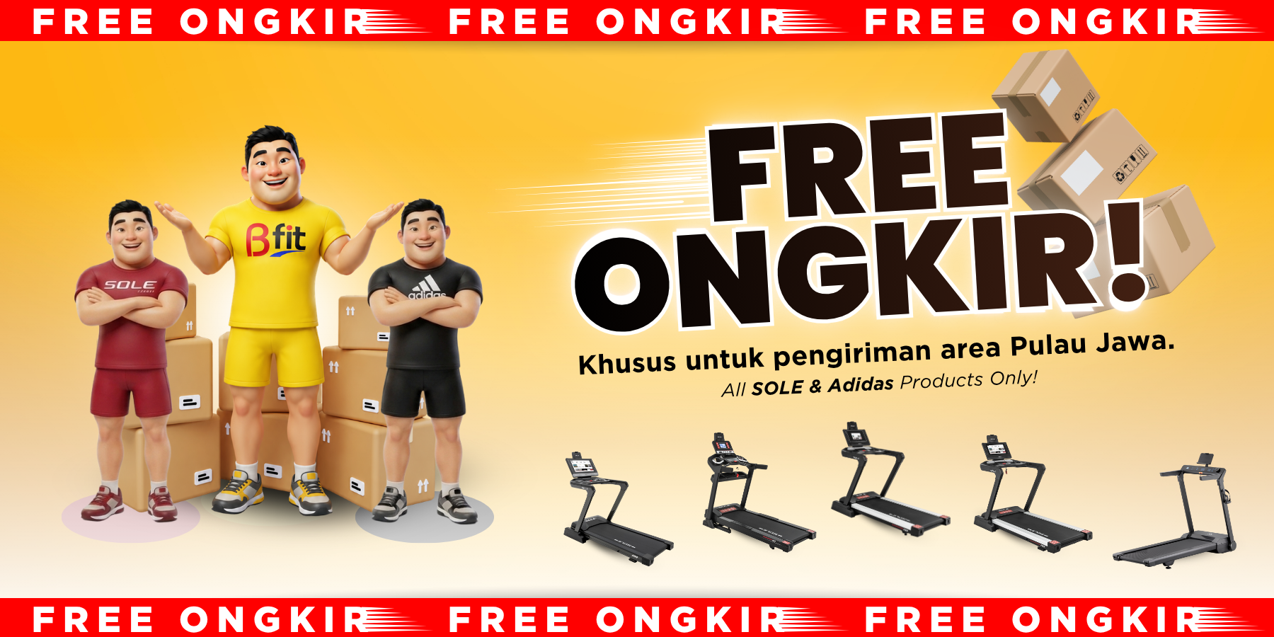 FREE Ongkir Surabaya Sidoarjo Gresik Mojokerto